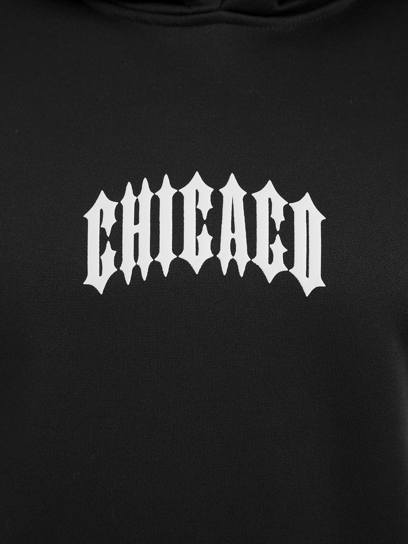 Muška dukserica s kapuljačom crna JS/21B1903/3