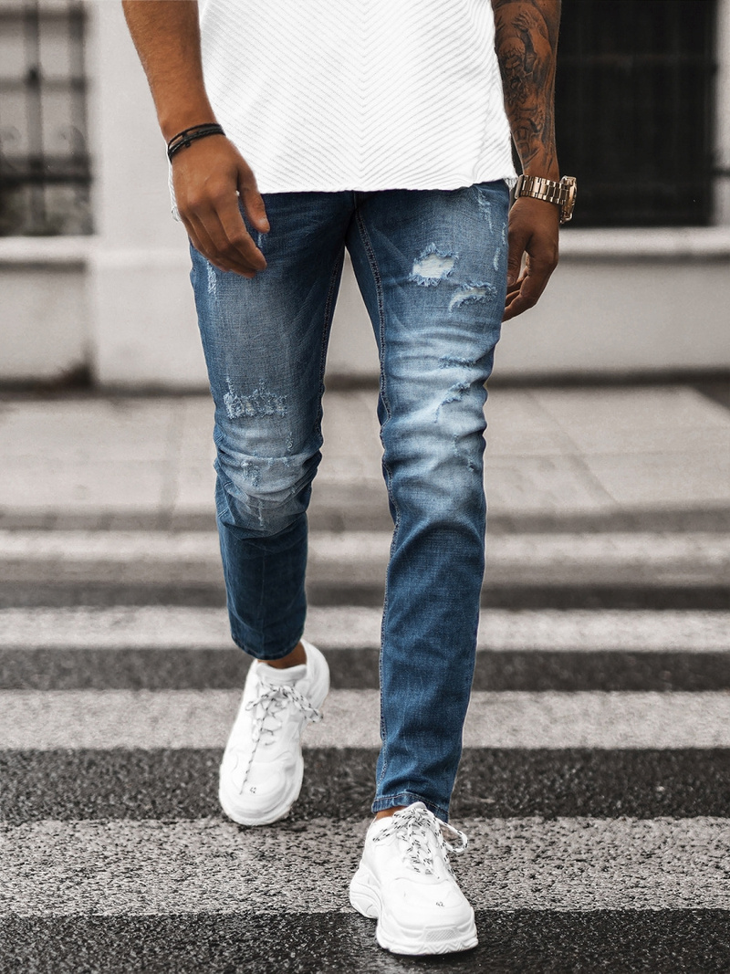 Muške Hlače Plave OZONEE NB/MP0005BZ