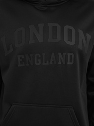 Muška dukserica s kapuljačom crna OZONEE JS/8B1986/3