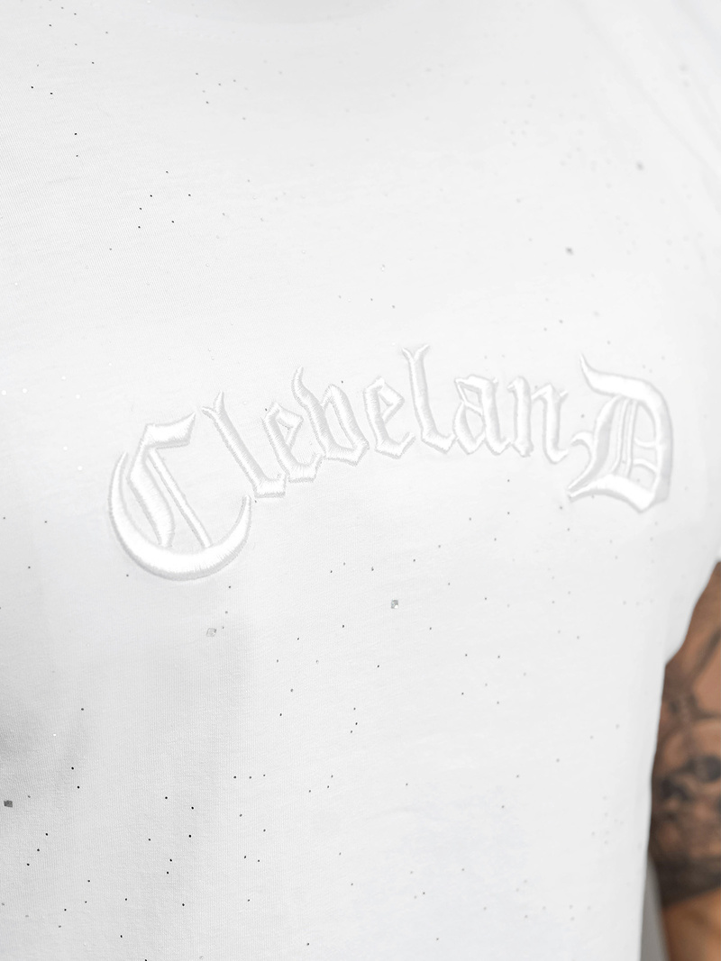 Muška Majica Bijeli OZONEE O/QQ1386