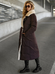 Ženska Jakna Čokolada OZONEE JS/16M9168/158