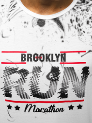 Muška majica bez rukava Bijela OZONEE JS/KS2075Z