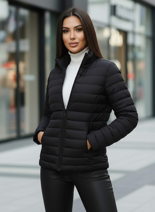 Ženska jakna crna OZONEE JS/16M9109/392Z