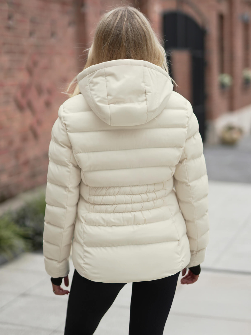 Ženska Jakna Ecru OZONEE JS/M769/281Z