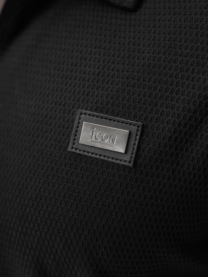 Muška polo majica crna OZONEE O/YN2/593