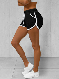 Ženske kratke hlače crne OZONEE JS/8K208/3