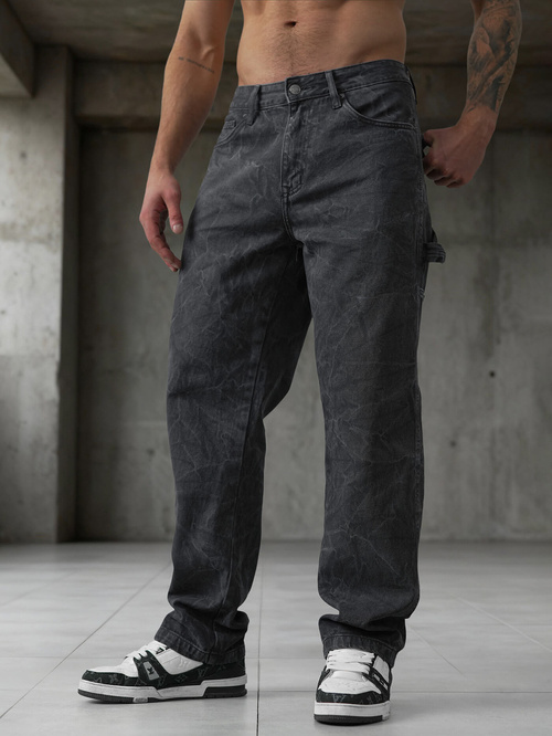 Muške traperice grafitne OZONEE O/KK2828/5