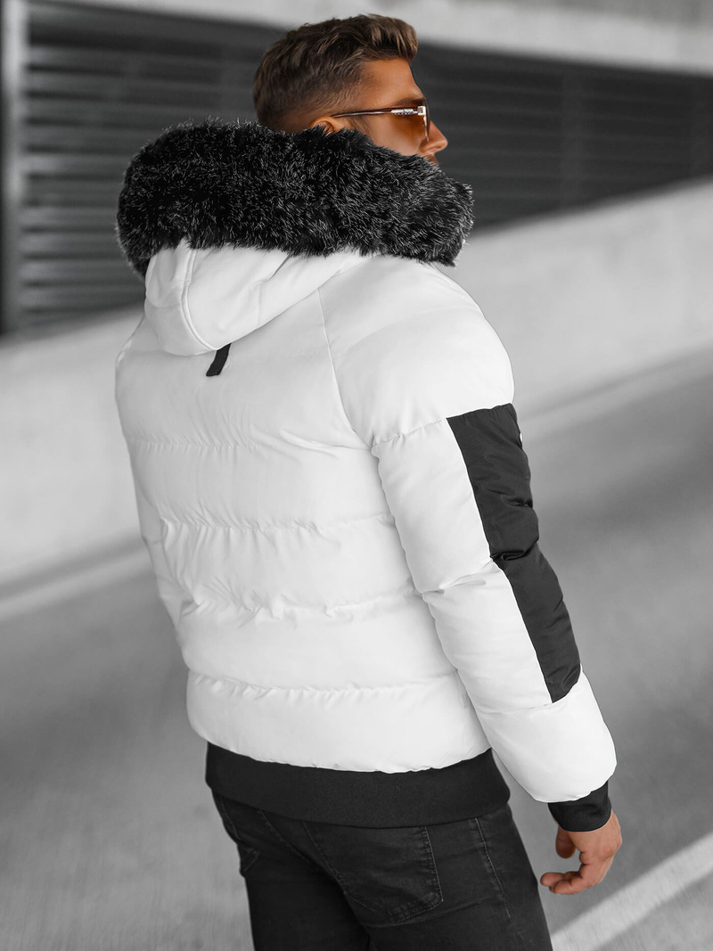 Muška Jakna Bijela OZONEE O/M798Z