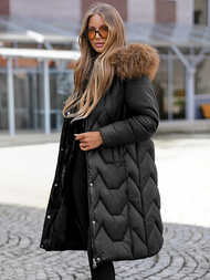 Ženska Zimska Jakna Crna OZONEE O/5M3229/392