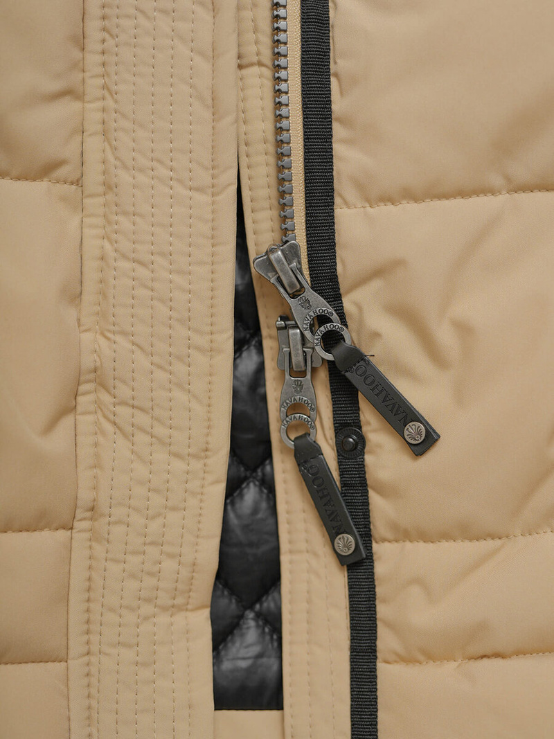 Ženska jakna bež OZONEE O/W377