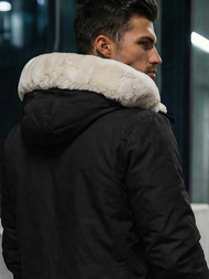 Muška parka jakna crna OZONEE JS/5M120/392Z