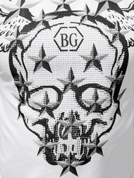 Muška Majica Bijeli OZONEE NB/MT3053Z