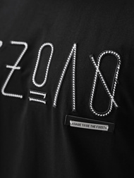 Muška Majica Crna OZONEE O/QQ1185