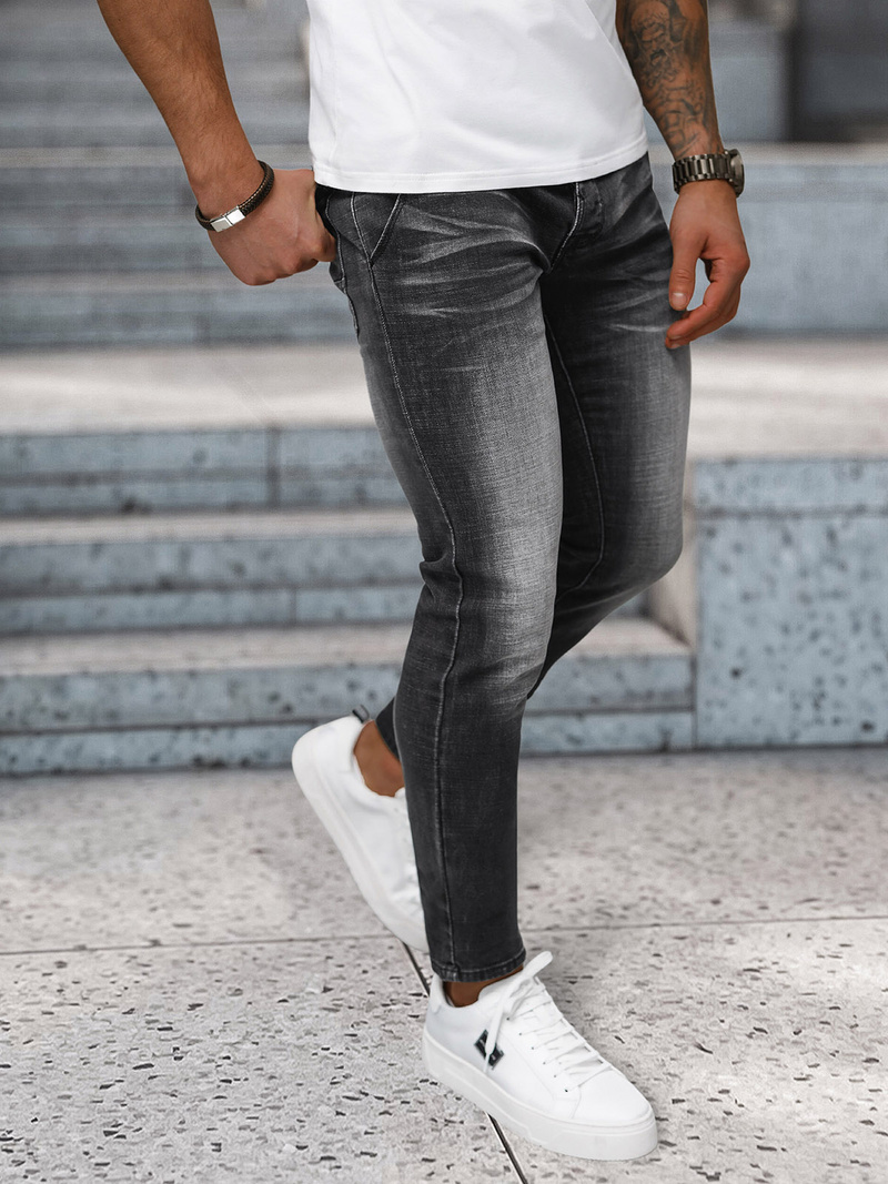 Muške traperice crne OZONEE NB/MP0091N