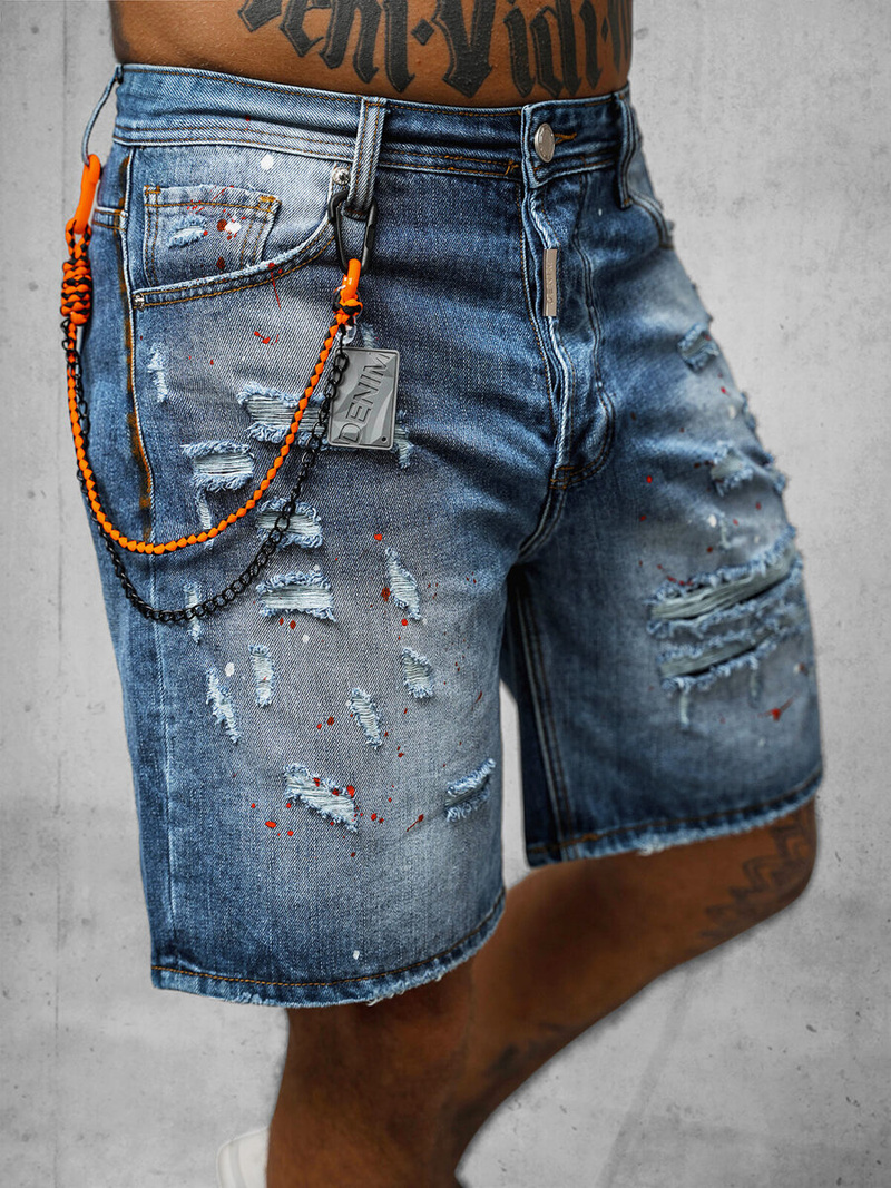 Muške Kratke Hlače Plave OZONEE O/VIP/2412