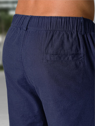 Muške Chino Kratke Hlače Modre OZONEE TMK/DC809/3Z