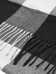 Muški šal Crno-bijeli OZONEE JS/YW08046/1