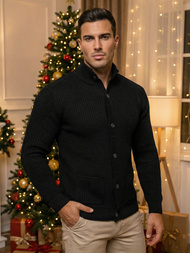 Muški Džemper Crni OZONEE NB/MM6020/4Z