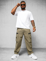 Muške Hlače Tamno-Bež OZONEE O/PS5526