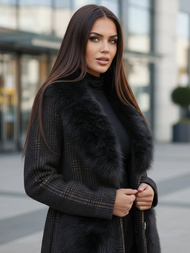 Ženski kaput crna OZONEE JS/53M5200/1Z