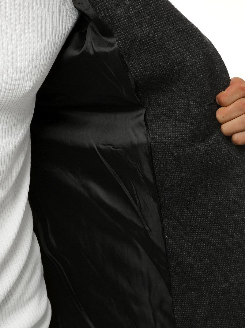 Muški kaput tamni grafit OZONEE O/5627