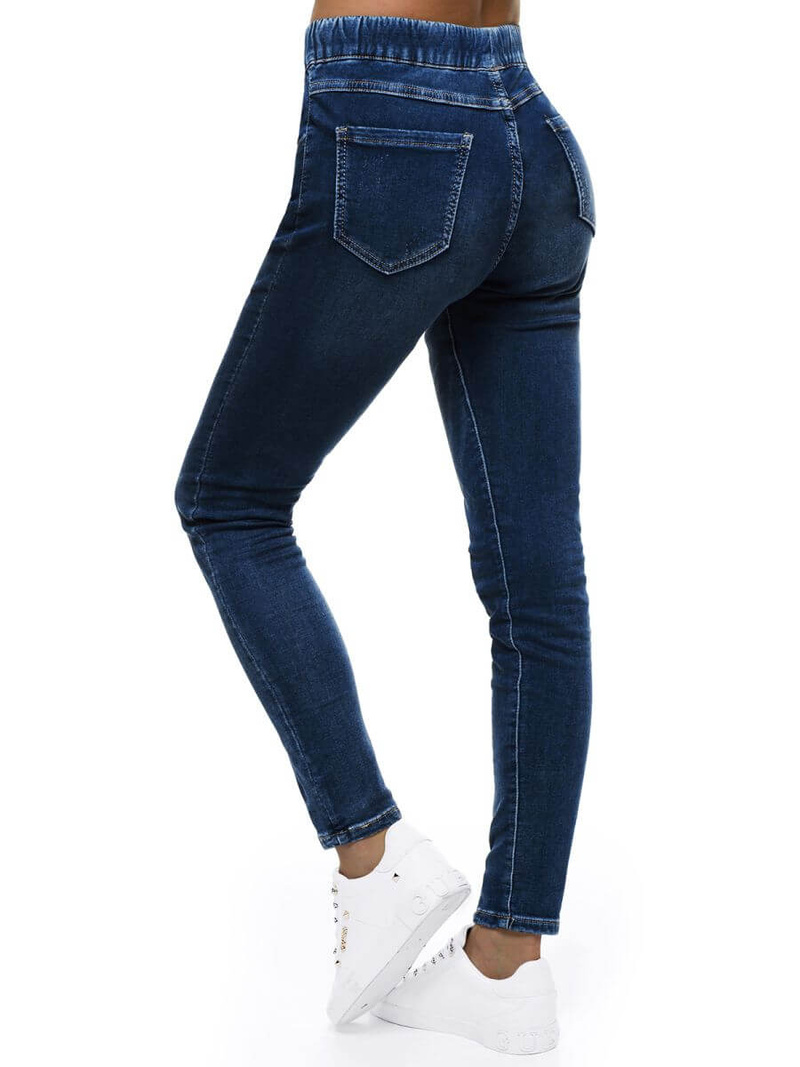 Ženske traperice hlače plave OZONEE O/WL1856