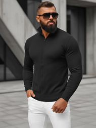 Muški Džemper Crni OZONEE NB/MM6004/4Z