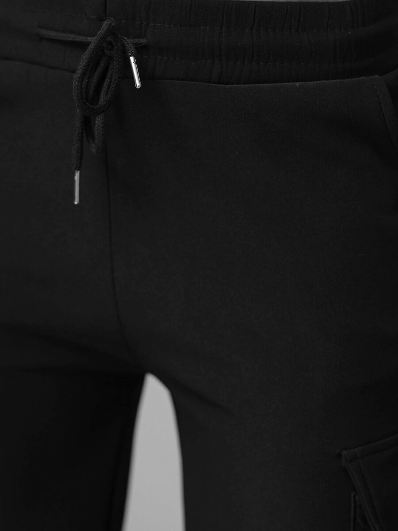 Ženske hlače crne OZONEE JS/92K515/3