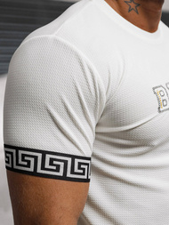 Muška Majica Bijeli OZONEE O/T7571