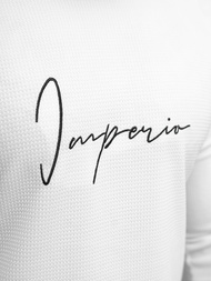 Muška Dukserica Bijela OZONEE O/D7197Z