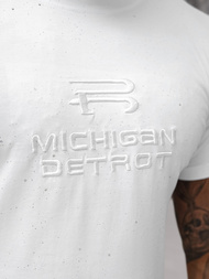 Muška Majica Bijeli OZONEE O/QQ1389