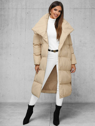 Ženska jakna bež OZONEE JS/M737/62Z