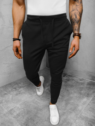 Muške Chino Hlače Crne OZONEE DJ/2302/22