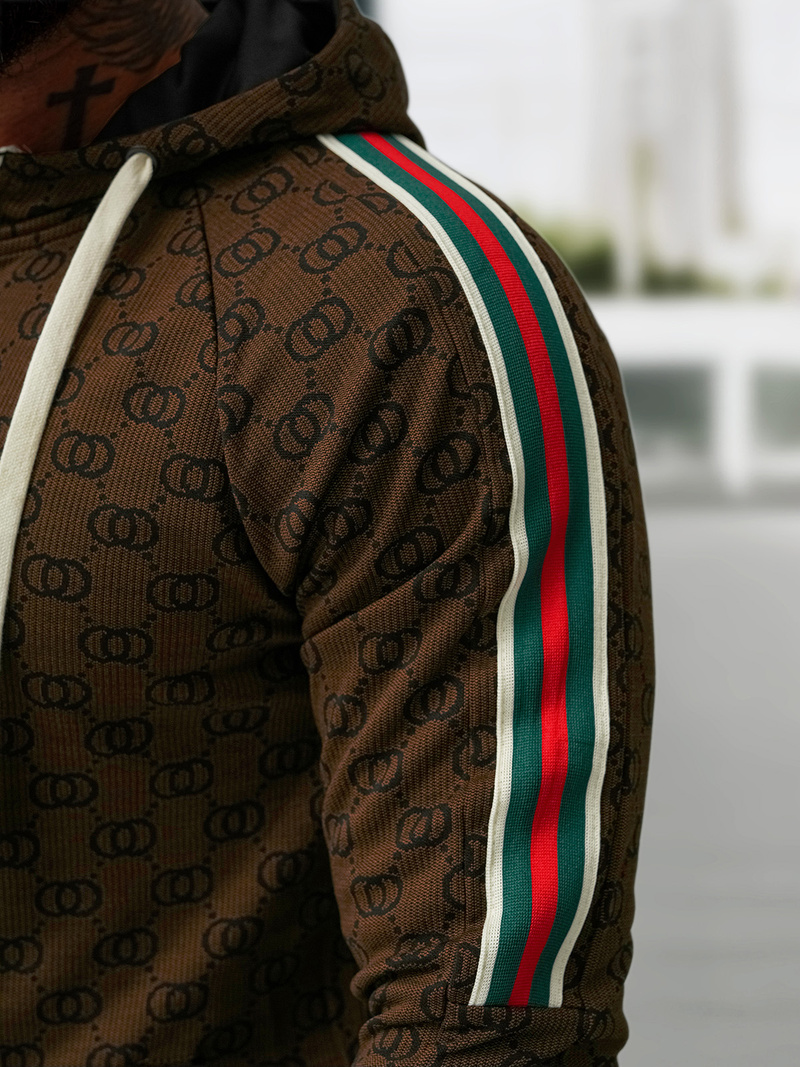 Muška Trenirka Tamno-Bež OZONEE O/FF5111AB