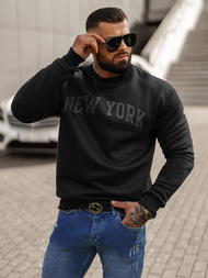 Muška dukserica crna OZONEE JS/8B1362/3