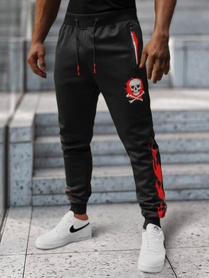 Muške sportske hlače Crne OZONEE JS/K10237Z