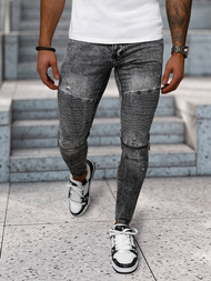 Muške traperice crne OZONEE NB/MP0069N