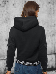 Ženska dukserica Crna OZONEE JS/B26030