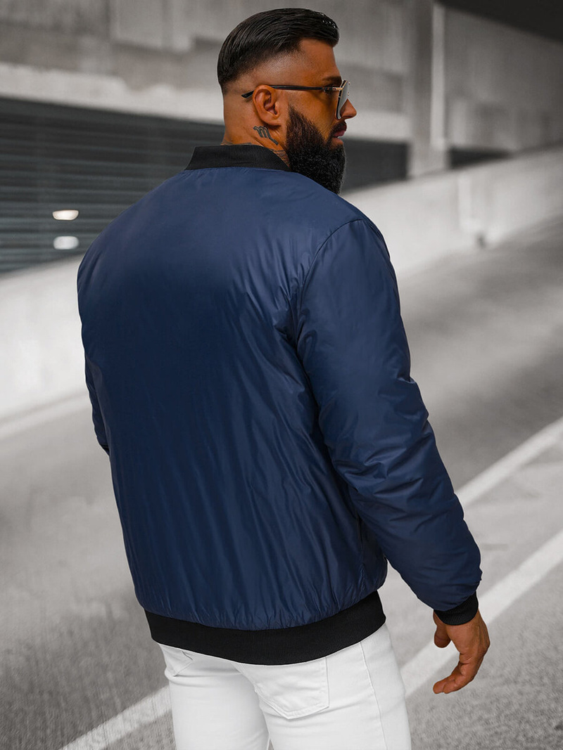 Muška jakna modra OZONEE JS/AK95Z