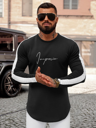 Muška Dukserica Crna OZONEE O/D7197