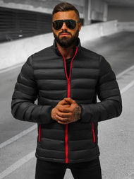 Muška proljetna jakna crna/2 OZONEE JB/JP1111