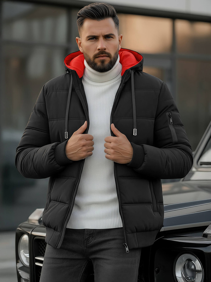 Muška jakna crna OZONEE JS/31M5003Z