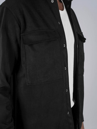 Muška košulja Crna OZONEE O/GOM23039