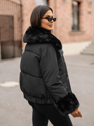 Ženska Zimska Jakna Crna OZONEE O/H833