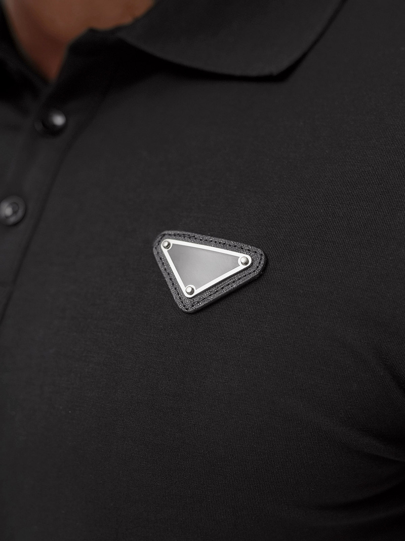 Muška polo majica crna OZONEE NB/MT3122