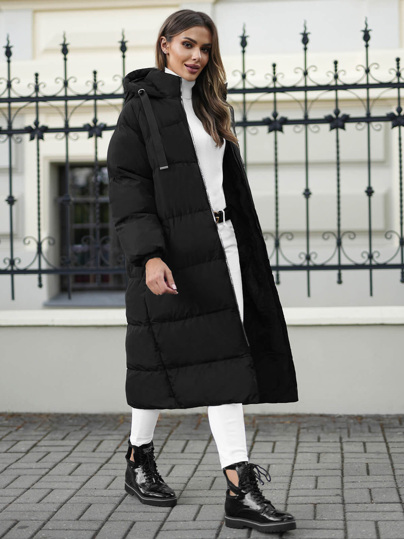 Ženska jakna crna OZONEE JS/5M3163/392Z