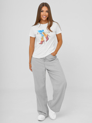 Ženska majica bijele OZONEE JS/96T690/1