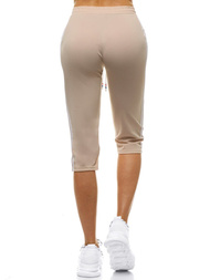 Ženske sportske hlače Bež OZONEE JS/1021/D8