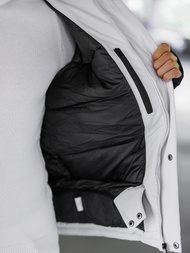 Muška jakna svijetlosiva OZONEE JS/91M9906/280