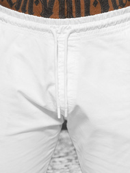 Muške jogger hlače bijele OZONEE O/PAN23023